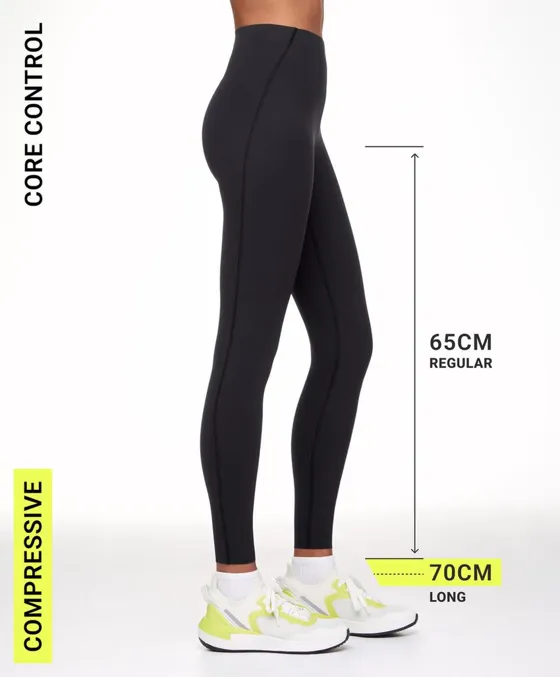 Легинсы Compressive длиной до щиколотки с компрессионным поясом