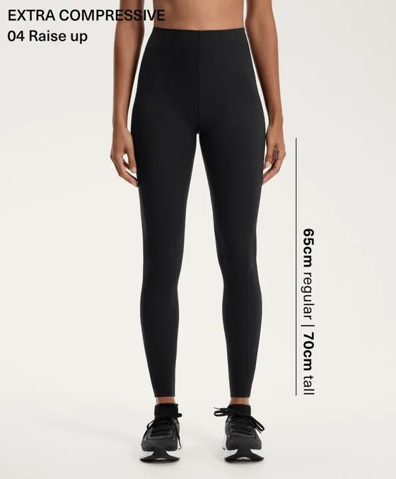 Компрессионные легинсы Extra Compressive с эффектом пуш-ап, 65 см