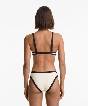 Классические плавки бикини с контрастной окантовкой- Заказать в России