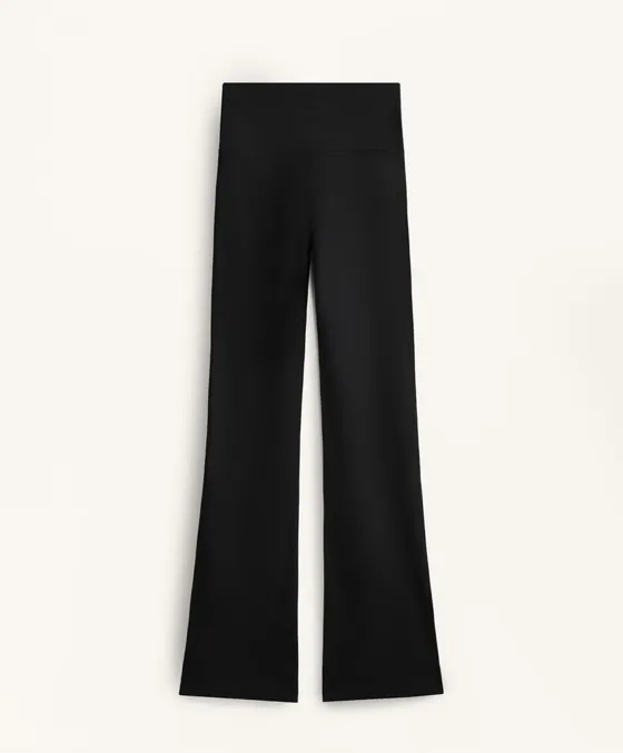 Брюки клеш Comfortlux с очень высокой посадкой, длина 80 см