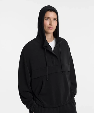 Толстовка из мягкой ткани с модалом на молнии- Заказать в России