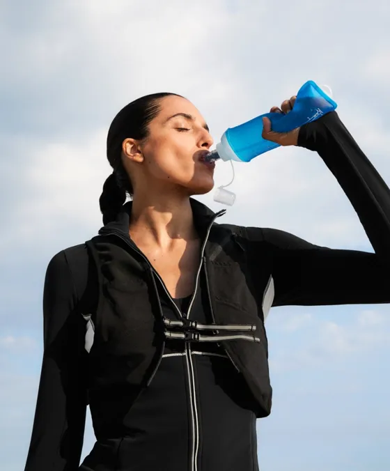 Garrafa flexível running (500 ml)