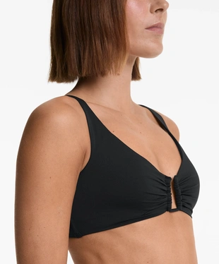 Топ бикини халтер с U-образным вырезом- Заказать в России