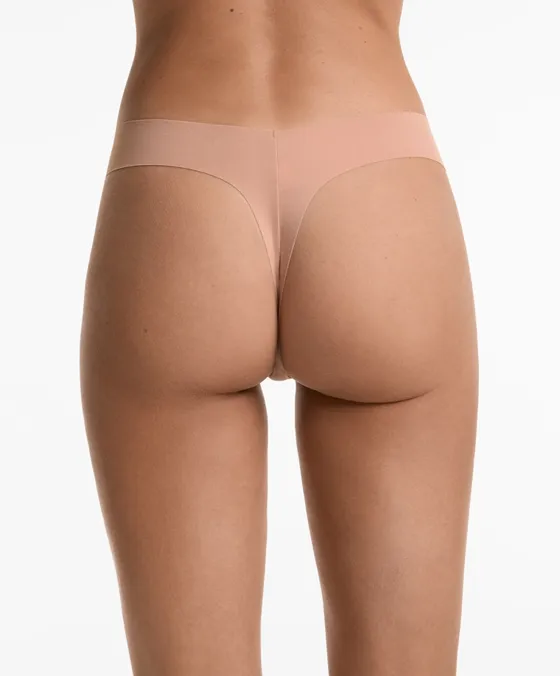 Pack de 5 cuecas tanga invisíveis em mistura de poliamida PANTONE™