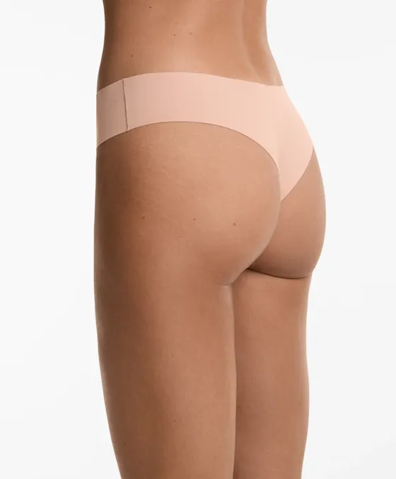 Pack de 5 cuecas brasileiras invisíveis em mistura de poliamida PANTONE™