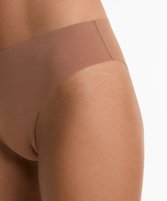 Pack de 5 cuecas clássicas em mistura de poliamida invisível PANTONE™