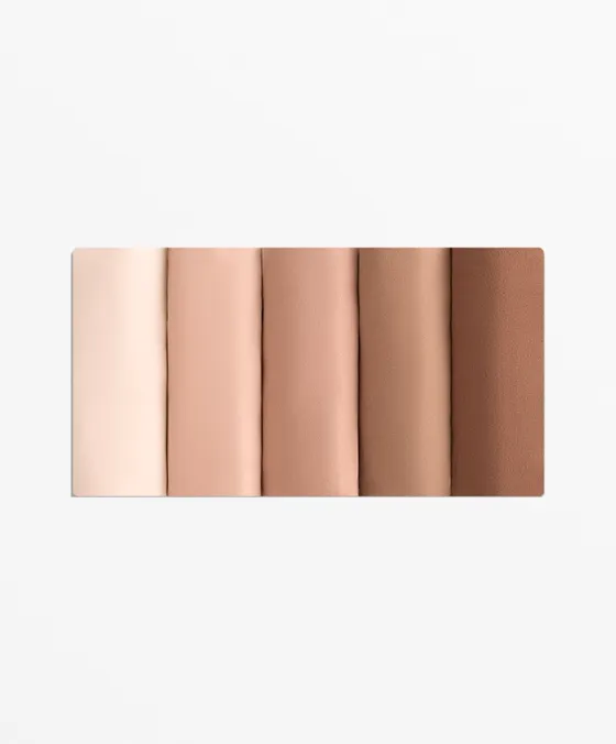 Pack de 5 cuecas clássicas em mistura de poliamida invisível PANTONE™