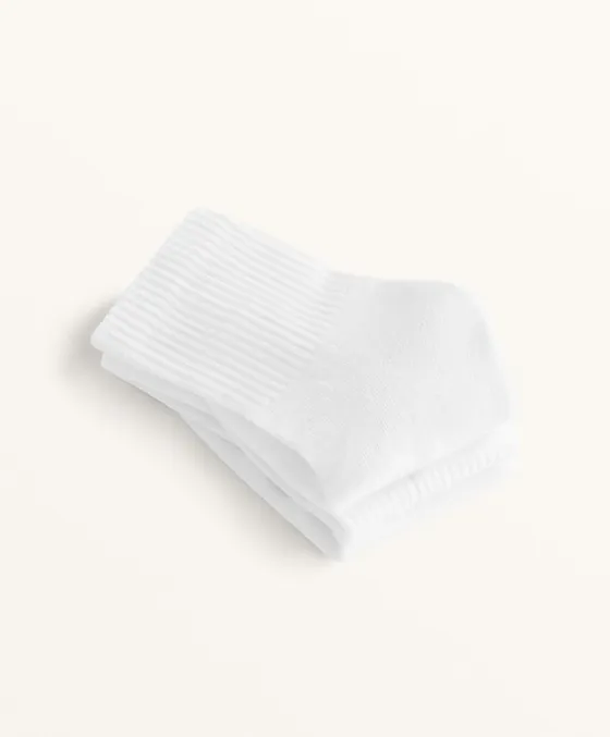 3 пары коротких спортивных носков из смесового хлопка