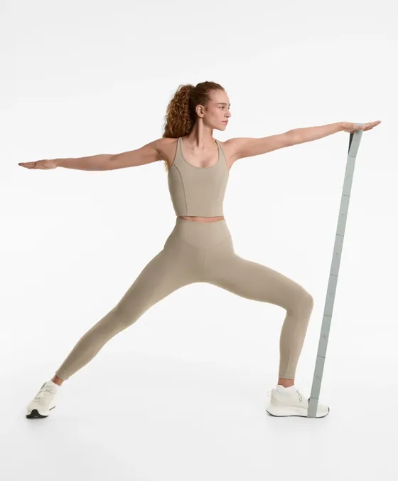 Топ-майка из полиамида с фактурой хлопка