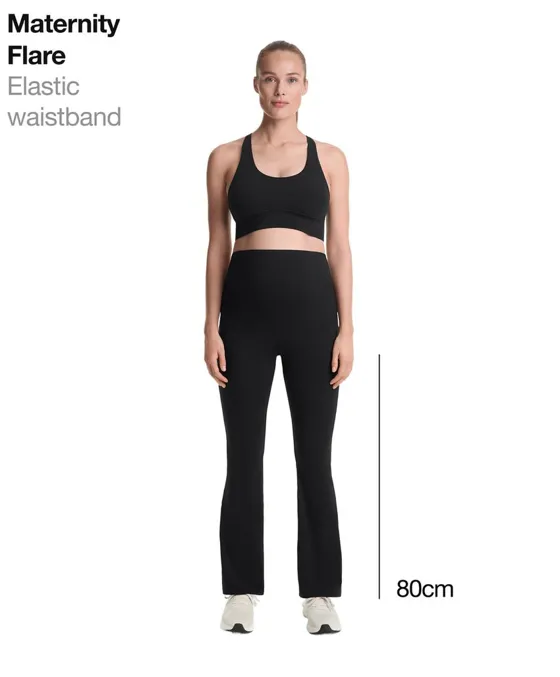 Брюки клеш Comfortlux для беременных, длина 80 см