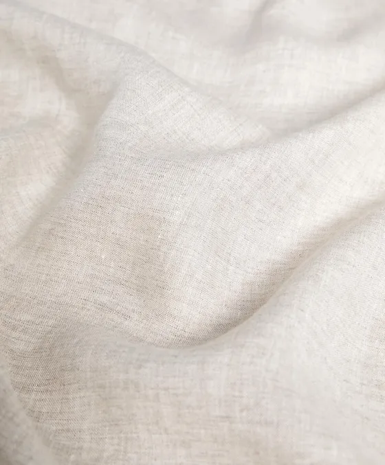 Широкие брюки прямого кроя из 100%-го льна