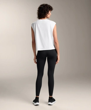 Топ без рукавов из смесового хлопка- Заказать в России