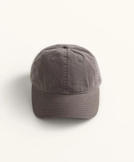 Кепка из 100%-го хлопка с эффектом выгорания