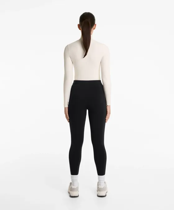 Бесшовные очень теплые легинсы Seamless с высокой посадкой, 70 см