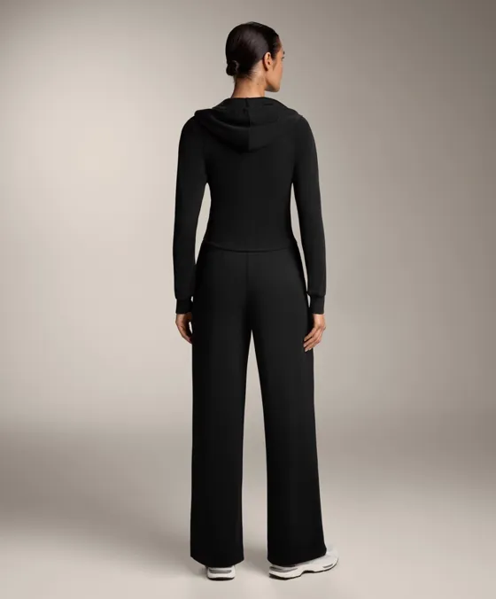 Прямые брюки с рельефным швом из ткани с модалом