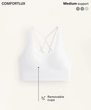 Спортивный бюстгальтер COMFORTLUX со средней степенью поддержки- Заказать в России