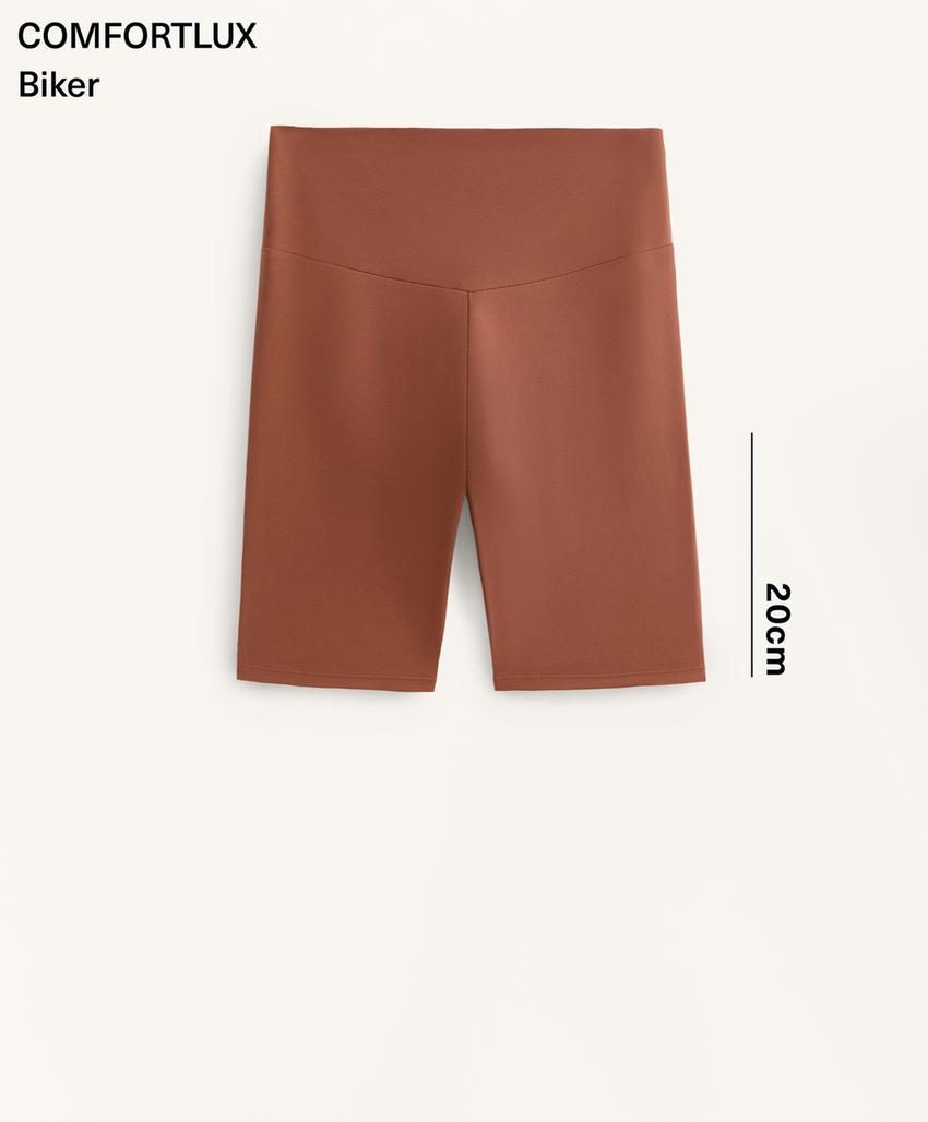 Байкерские леггинсы высокой посадки comfortlux 20 см