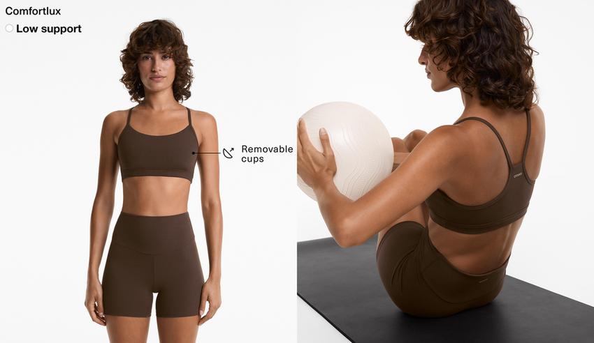 Топ-бюстье comfortlux с лёгкой поддержкой и чашечками