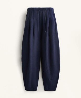 Купить OYSHO Брюки из 100% льна в стиле баллон