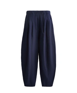 NAVY | 3304/044/401 - OYSHO Брюки из 100% льна в стиле баллон