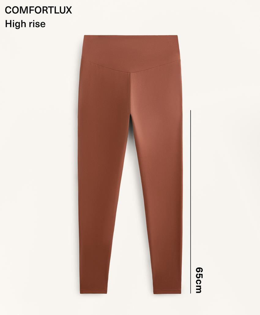 Легинсы длиной до щиколотки Comfortlux с завышенной талией