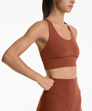 MEDIUM-SUPPORT COMFORTLUX SPORTS BRA WITH CUPS- Заказать в России