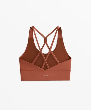 MEDIUM-SUPPORT COMFORTLUX SPORTS BRA WITH CUPS- Заказать в России
