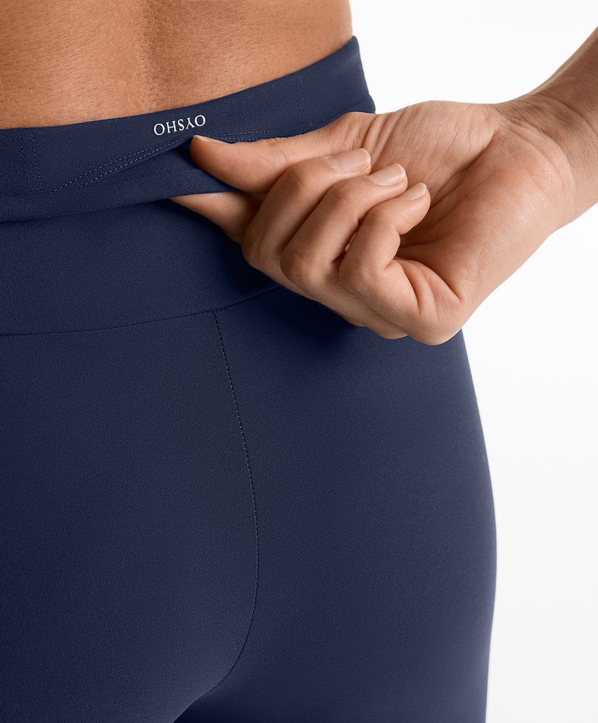 Леггинсы байкерские с высокой посадкой 20 см