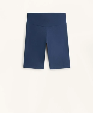 Леггинсы байкерские с высокой посадкой 20 см- Заказать в России