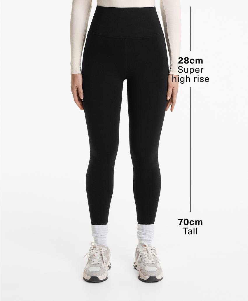 Леггинсы супер-экстра-теплые безшовные супер-высокой посадки до щиколотки 70 см