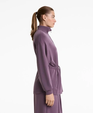 LONG SOFT TOUCH MODAL JACKET WITH POCKETS- Заказать в России