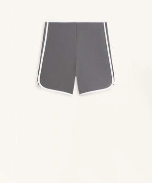 Компрессионные короткие шорты в ретро стиле с высокой посадкой 10 см- Заказать в России