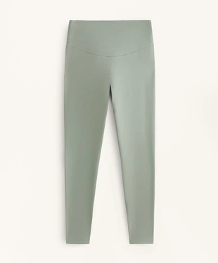 Удобные леггинсы с высокой посадкой и ребристыми манжетами COMFORTLUX до щиколотки- Заказать в России