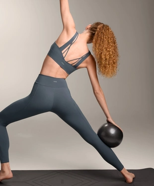 LIGHT TOUCH HIGH RISE 65CM ANKLE-LENGTH LEGGINGS WITH POCKETS- Заказать в России