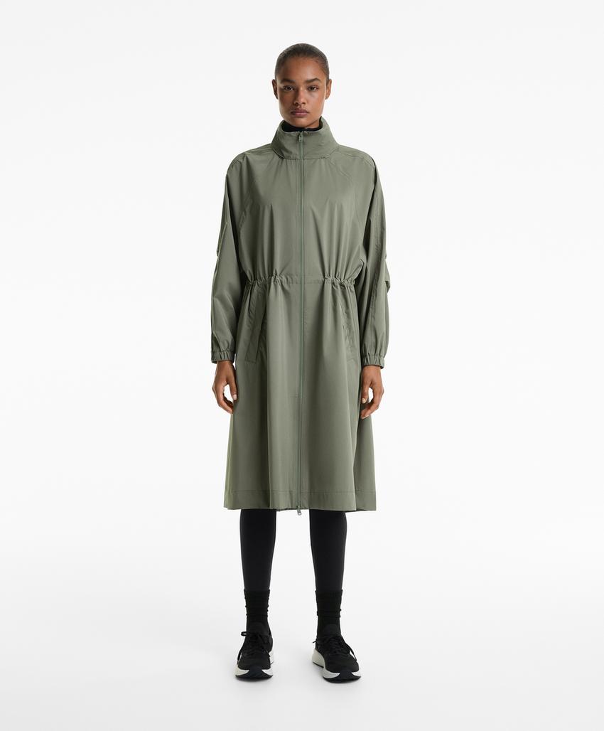 Длинная ветровка из коллекции 10k с водонепроницаемостью и сверхлёгкая