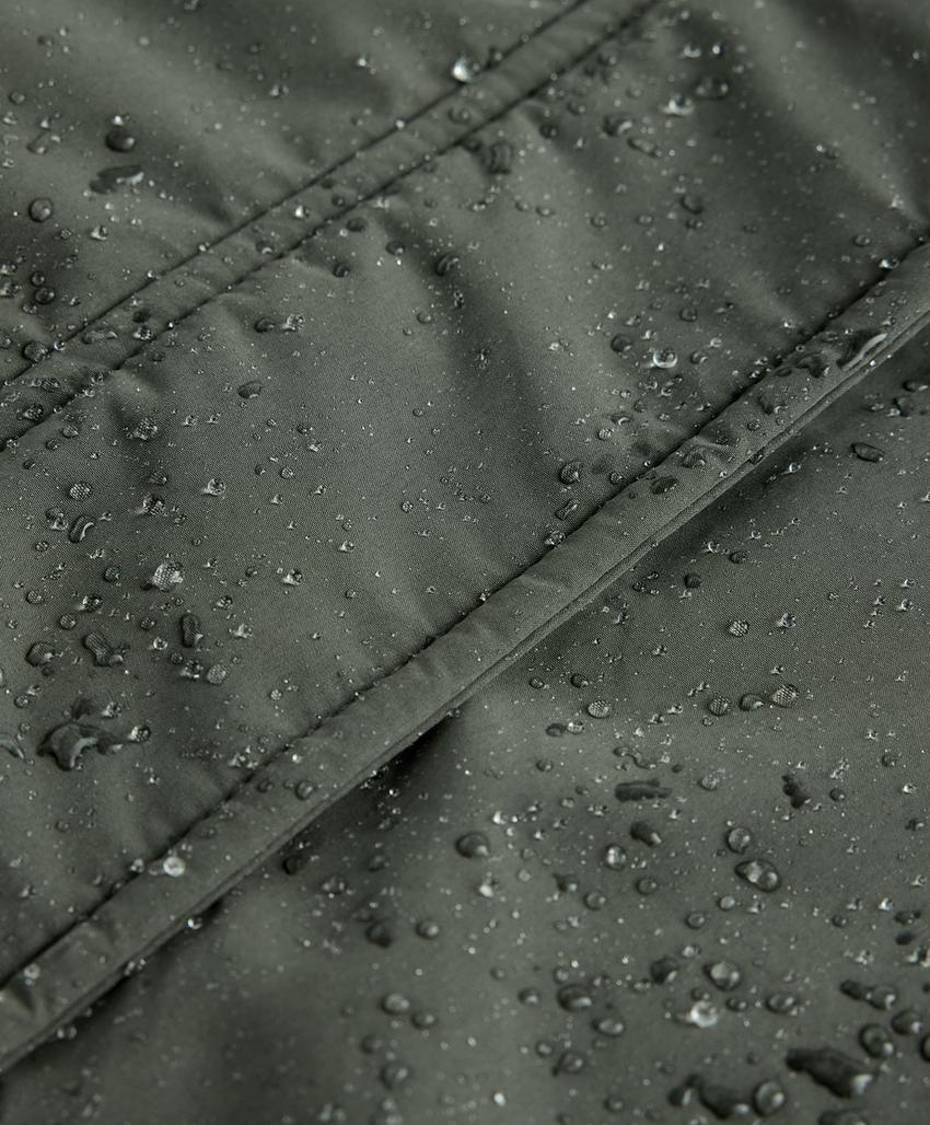 Пуховик fellex® aerogel 10k водонепроницаемый длинный dark khaki