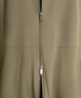 10K водонепроницаемый легкий длинный плащ DARK MINK- Заказать в России