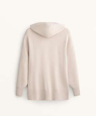 LONG KNIT HOODED JUMPER- Заказать в России