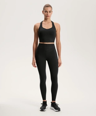 ANKLE-LENGTH HIGH RISE COMPRESSIVE CORE CONTROL BLOCK LEGGINGS 65 CM- Заказать в России