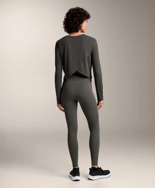 CROSS-BACK CROPPED T-SHIRT WITH MODAL- Заказать в России