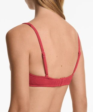 HALTERNECK CRINKLE BIKINI TOP- Заказать в России