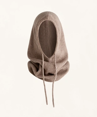 RIB KNIT BALACLAVA- Заказать в России