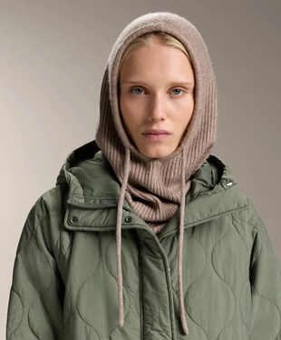 RIB KNIT BALACLAVA- Заказать в России