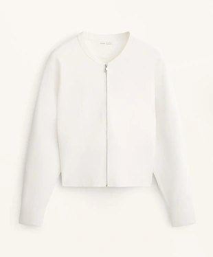 KNIT BOMBER JACKET- Заказать в России