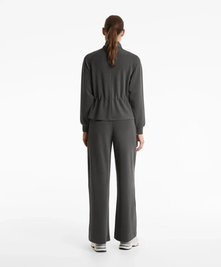 RIB JACKET WITH ADJUSTABLE WAIST, 29% MODAL- Заказать в России