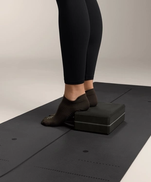 2 PAIRS OF POLYAMIDE BLEND YOGA AND PILATES SNEAKER SOCKS- Заказать в России