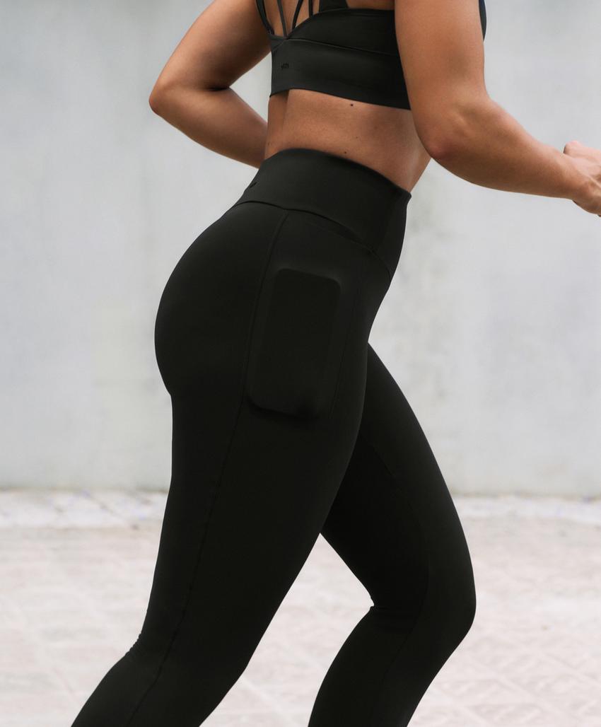 Леггинсы длиной до щиколотки с высокой талией light touch pockets