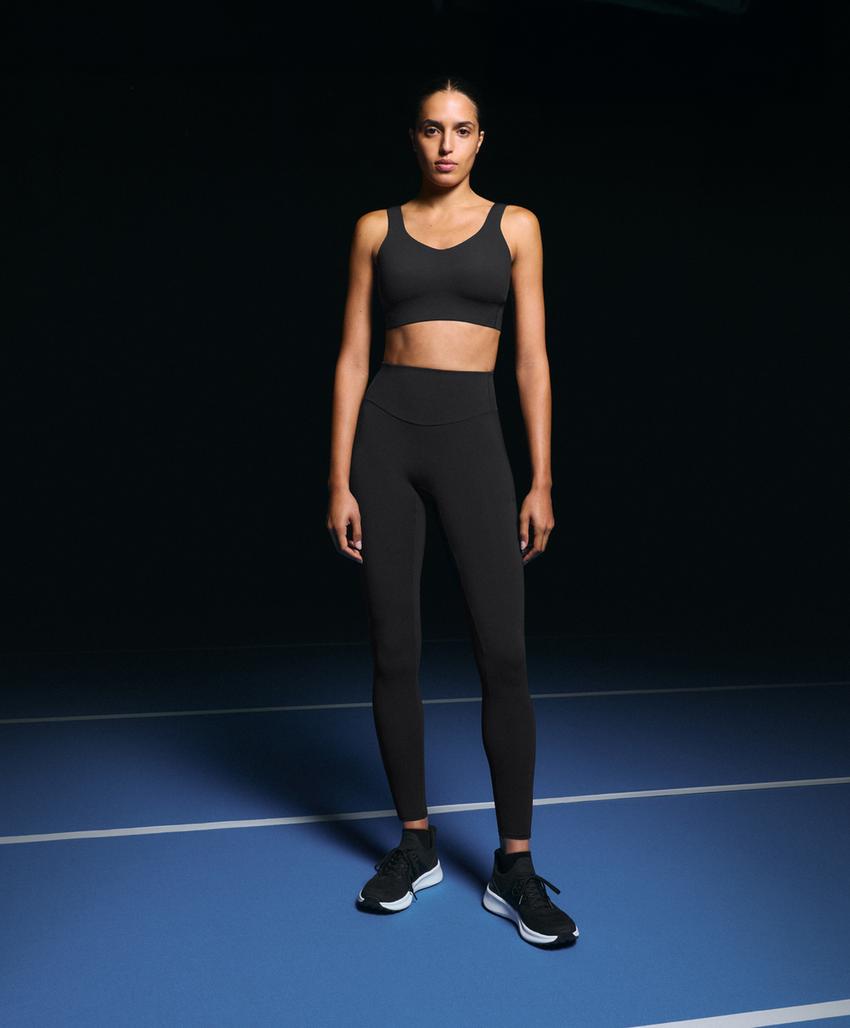 Леггинсы длиной до щиколотки с высокой талией light touch pockets