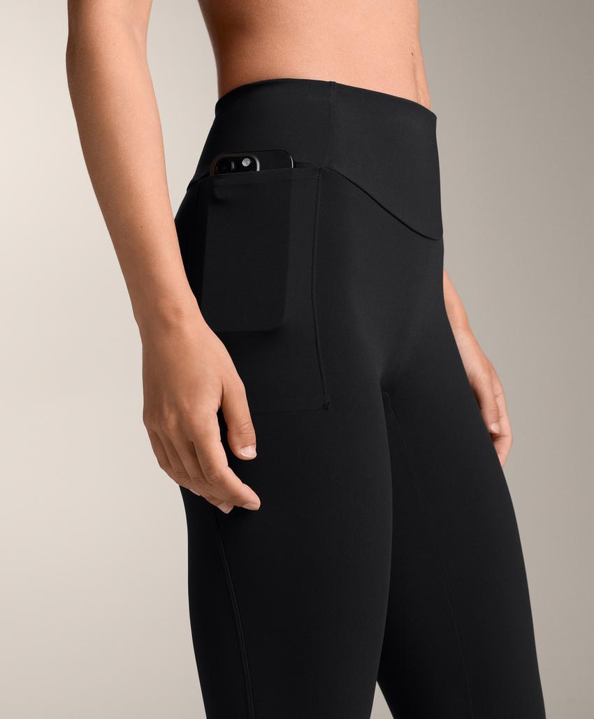 Леггинсы длиной до щиколотки с высокой талией light touch pockets