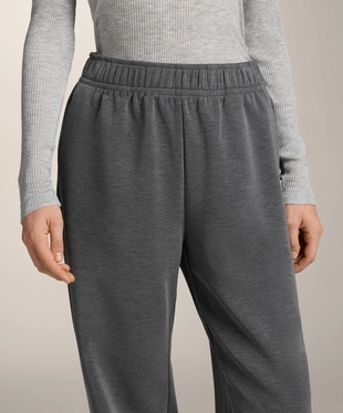 BRUSHED MARL MODAL JOGGERS- Заказать в России